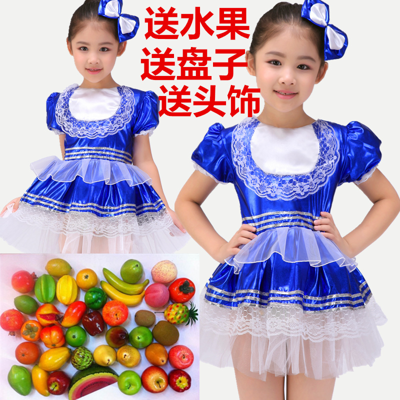 十一点半舞蹈演出服儿童表演服小荷风采十一点舞蹈服装男女童纱裙