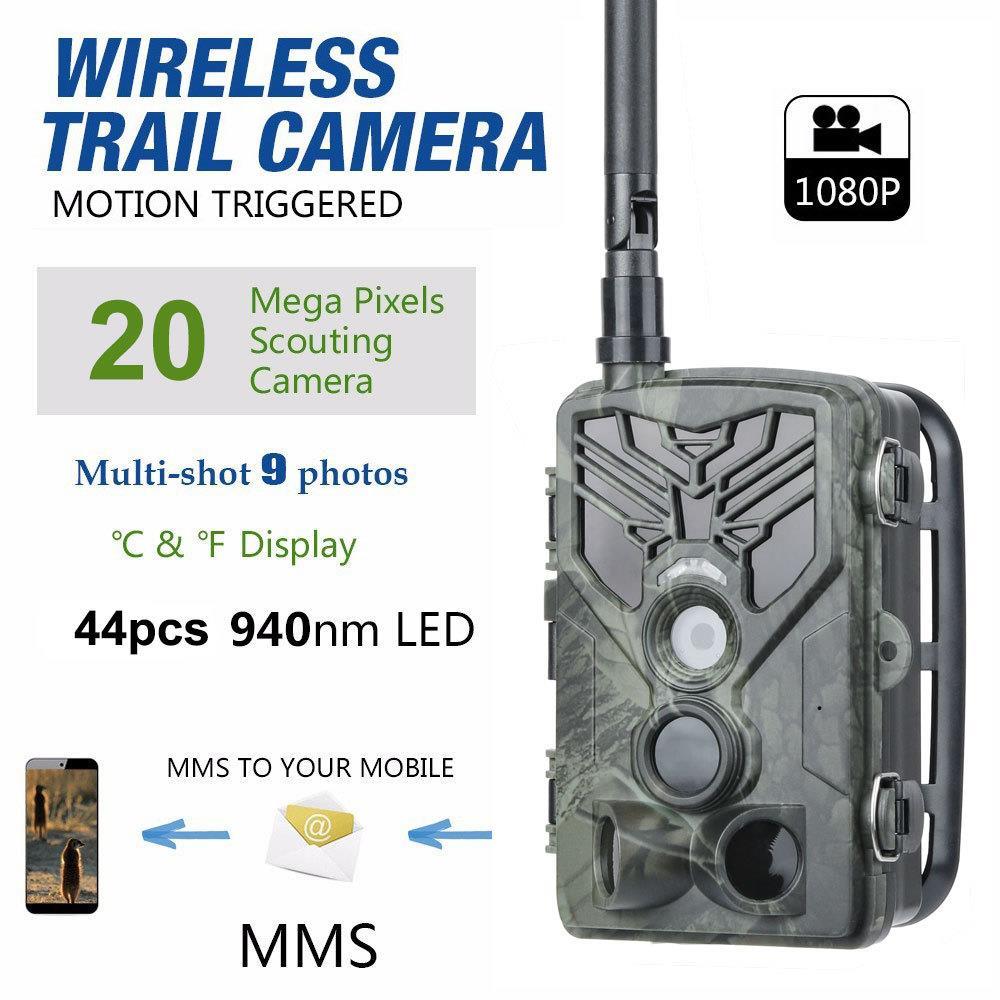 4G彩信户外打猎追踪相机HC-810LTE红外狩猎相机hunting camera