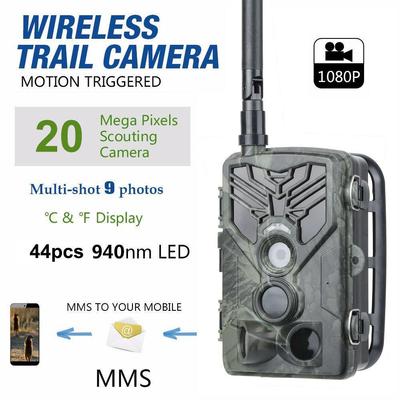 4G彩信户外打猎追踪相机HC-810LTE红外狩猎相机hunting camera
