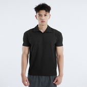 重磅亨利领华夫格t恤宽松弹力运动休闲透气短袖 Vest Up新中式 男潮
