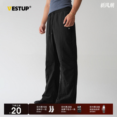 VESTUP美式高街弯刀工装裤