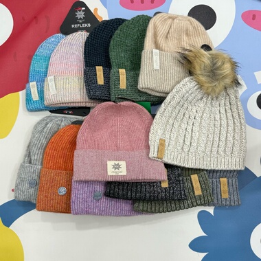 挪威Morild Norway多色针织帽反光户外保暖帽北欧小众秋冬毛线帽