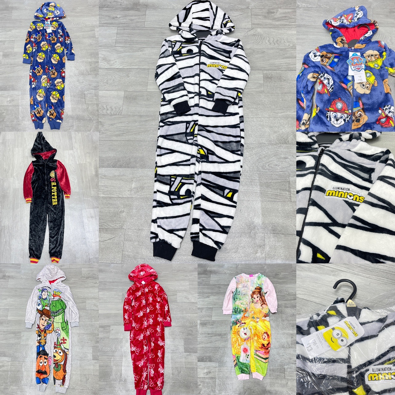 男女童珊瑚绒连体衣居家连体睡衣