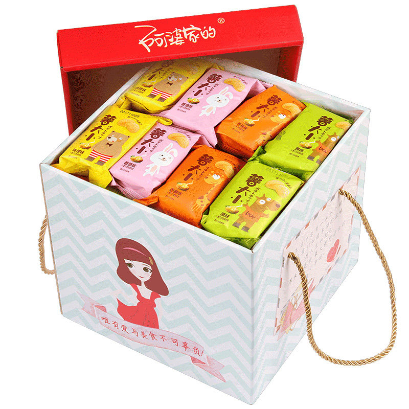 阿婆家薯片网红小吃零食大礼包儿童节巨型整箱解馋休闲食品送女友,零食/坚果/特产,夹心饼干,淘宝优惠券,粉丝福利购,淘宝优惠卷