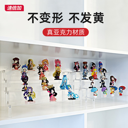 手办盲盒收纳展示架亚克力透明