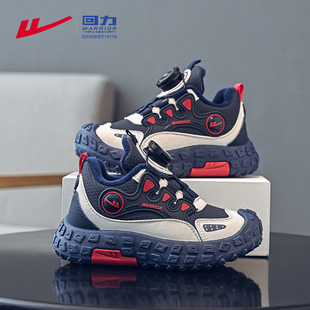 回力童鞋男童加绒二棉运动鞋秋冬季2025新款今年流行爆款儿童冬鞋