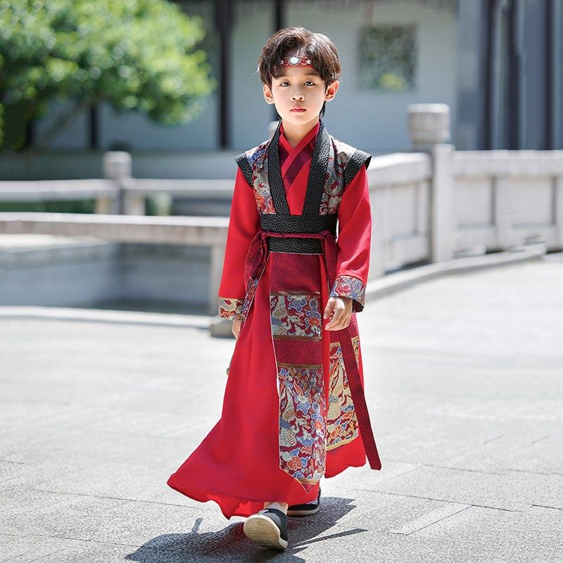 男童汉服2024新款秋季帅气国学古风武侠中秋表演出服唐装儿童古装,童装/婴儿装/亲子装,唐装,淘宝优惠券,粉丝福利购,淘宝优惠卷