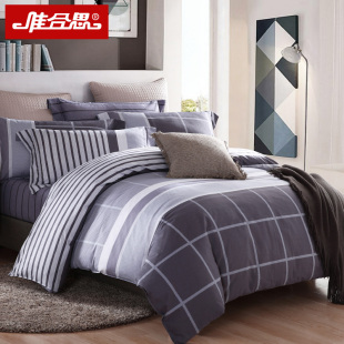 纯棉被套单件1.5米1.8m床双人全棉学生宿舍单人被罩秋冬200x230cm