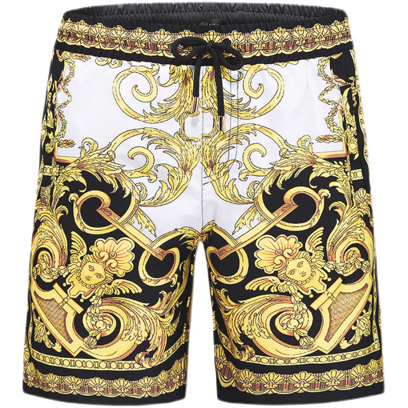 短裤男夏季g潮流沙滩裤男高档印花休闲大裤衩