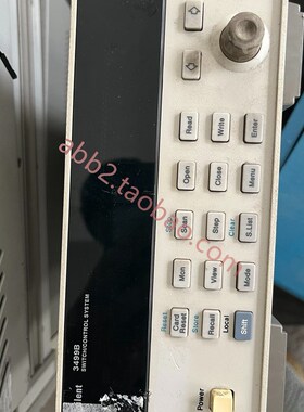 安捷伦3499B 44478B卡T两张数据采集器
