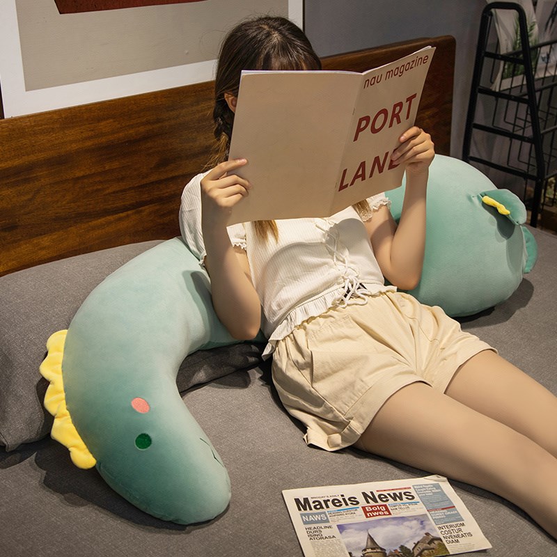 夹腿睡觉抱枕孕妇侧睡长条夹腿枕女生宿舍L长枕头儿童卧室床上靠