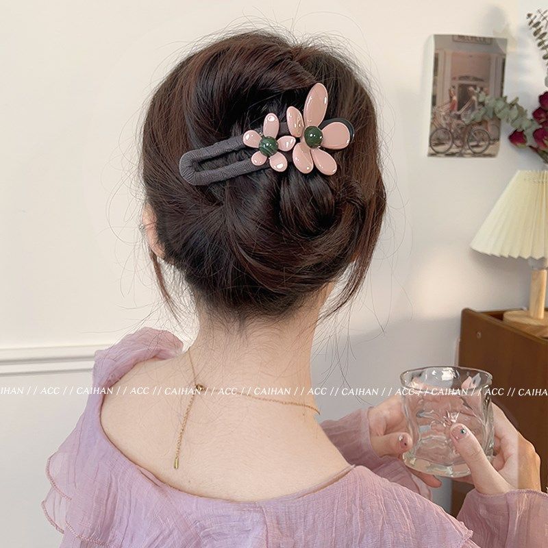静谧森林~复古花朵发夹q女后脑勺2024新款高端韩系大号鸭嘴夹发饰,户外/登山/野营/旅行用品,旅行发卡,淘宝优惠券,粉丝福利购,淘宝优惠卷