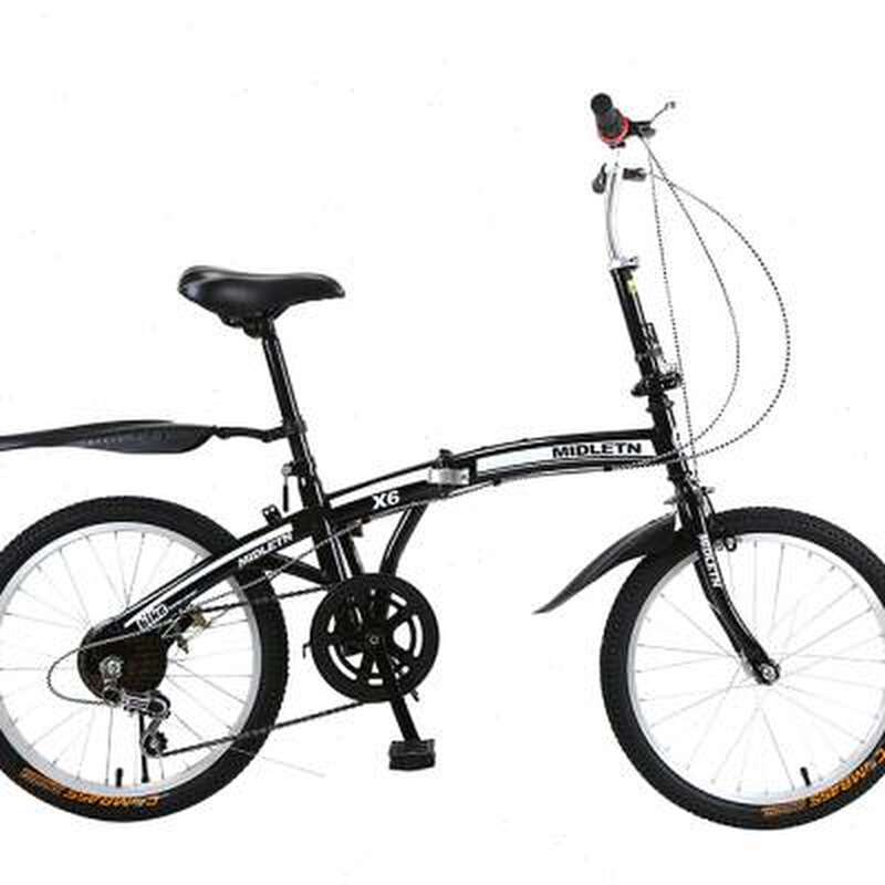 极速三河马20j英寸折叠车变速成人儿童男女款通用便携式学生单车