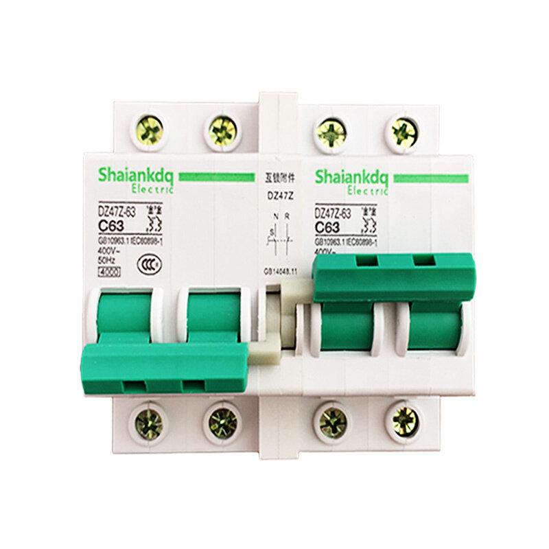 dz47型2p3p互锁断路器 互锁空开220v 家用小型双电源自动转换开关