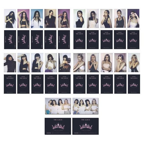 blackpink特典卡小卡自印