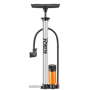 山地自行车打气筒高压不锈钢电动电瓶车篮球充气泵家用美英法嘴