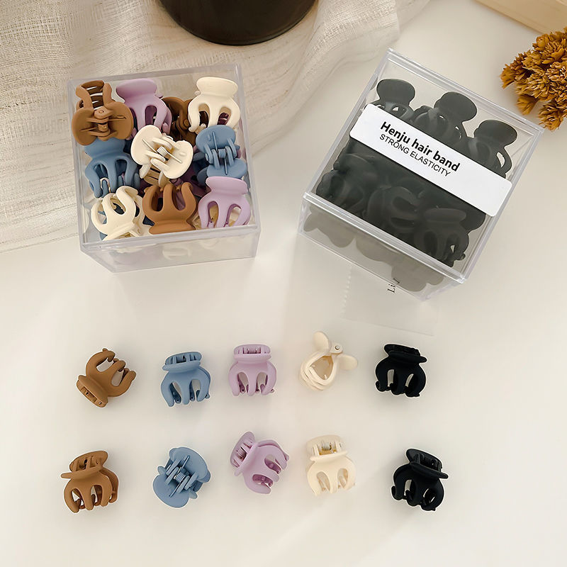 盒装磨砂小号2cm抓夹刘海发卡