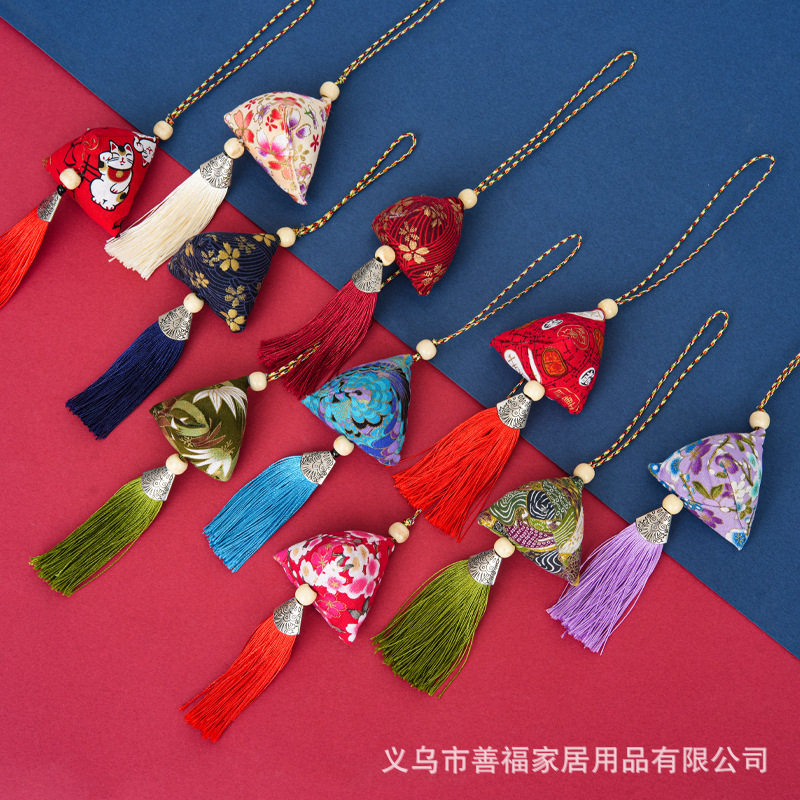 端午节艾草香包驱蚊挂件礼品