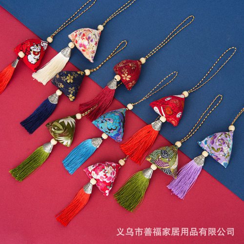端午节艾草香包驱蚊挂件礼品