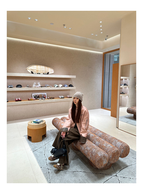 CHACHA【马德里】休闲时尚百搭粉色设计感外套