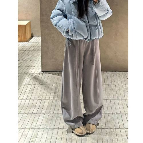 CHACHA【休闲南瓜裤】加绒休闲时尚百搭南瓜休闲裤