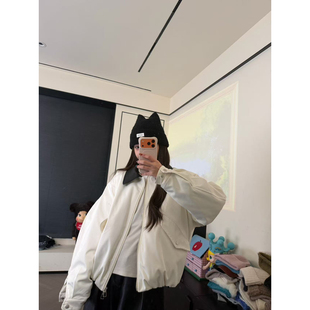 CHACHA【冬日白雪】休闲时尚百搭棉服外套