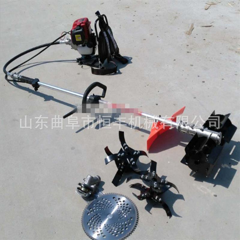 茶园苗农用松土除草机肩背式操作简单 背负汽油割草机