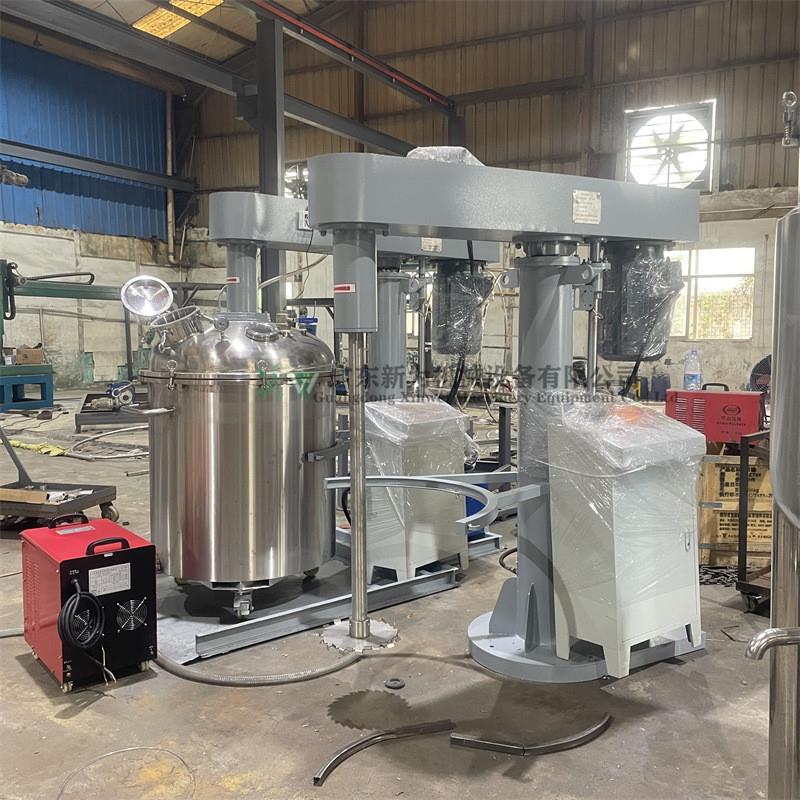 东莞现货膏状液体搅拌机 树脂颜料密封搅拌釜 油压升降真空分散机