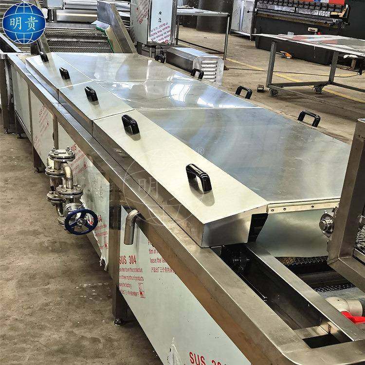 金针菇漂烫流水线鹿茸菇花菇热烫杀青机器食用菌蒸煮加工设备,机械设备,消毒灭菌设备,淘宝优惠券,粉丝福利购,淘宝优惠卷