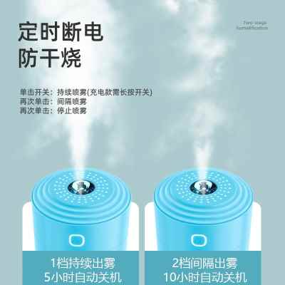 车载加湿器香薰雾化汽车空气净化器车用氧吧消除异味车内喷雾