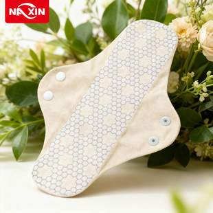 纯棉布护垫雪莲5A印花抗菌加长防水老人白带漏尿垫可水洗重复使用