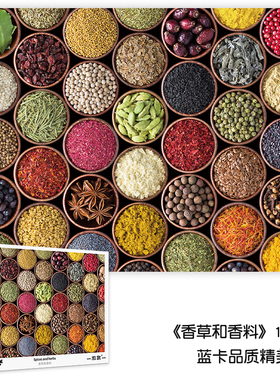 密匙AKEY拼图成年人 香草和香料  1000片新款益智高难度玩具