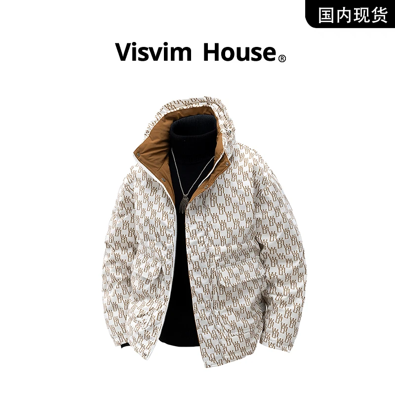 品牌现货撤柜清仓】VISVIM HOUSE冬季新款加厚立领鸭绒羽绒服男