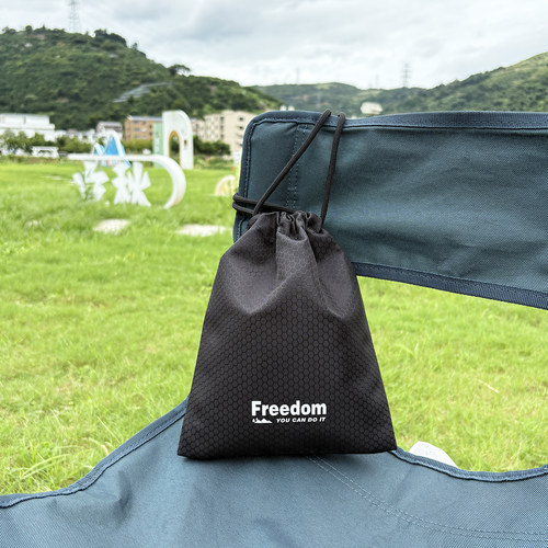 反光束口袋定制印logo收纳防泼水足球格抽拉绳收口袋小布袋订定做