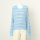 衣香 绵羊毛简约休闲撞色条纹圆领针织衫 26春新款 专柜569 女装