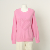 女装 专柜799 绵羊毛温柔甜美圆领宽松针织衫 26春新款 衣香 100