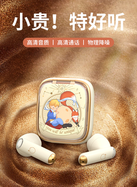 AIPIAIPI蓝牙耳机5.3王子新款款无线男女适用苹果IPHONE17送礼物