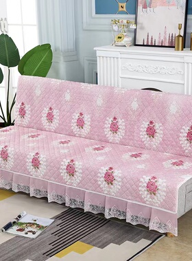 沙发床套罩全盖可折叠沙发垫四季通用防滑沙发套罩简约两用无扶手