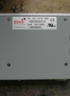 【议价】ELMO DUO-A10/100-AMBA DUO-A3/100-AMNA伺服驱动器维修