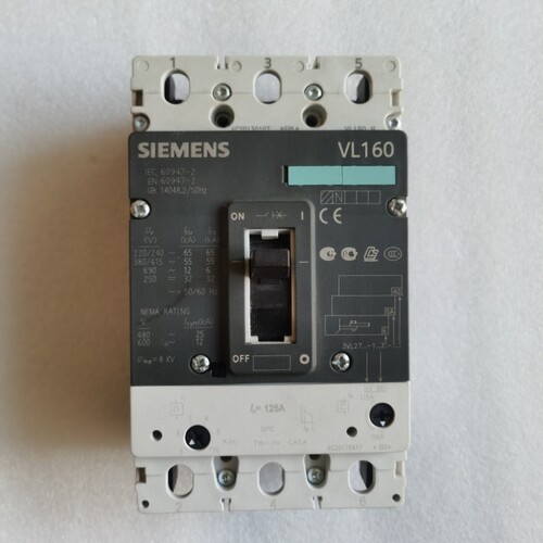 【议价】正品塑壳断路器VL160N VL160L 160A可配带分厉MX和辅助