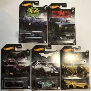 【议价】议价风火轮2022年-普卡Batman 蝙蝠侠系列套装。共5辆。