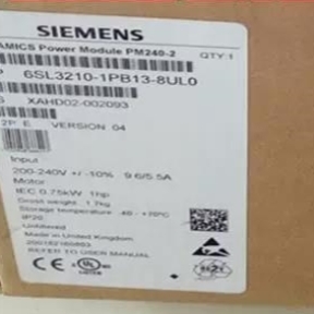 【议价】6SL3210-1PB13-8UL0功率模块 PM240-2 未过滤带集成式制