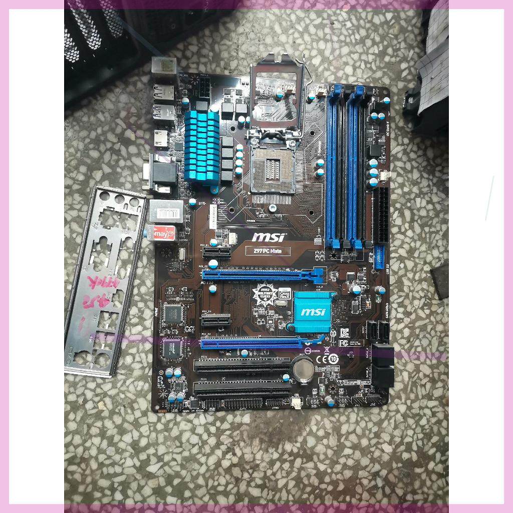 微星Z97 PC mate 主板，可以上I7一4790k的C