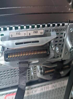 SM-X-8FXS/12FXO高密度模拟语音服务模块 （对付设备）