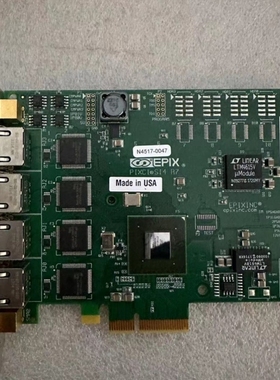 【议价】EPIX PIXCISI4R7 通讯信视频图像数据采集DAQ卡
