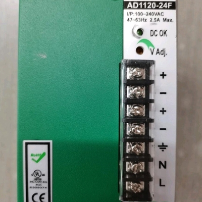 【议价】AC AD1120-24F 24VDC 5A 电源开关 开关电源 九成新