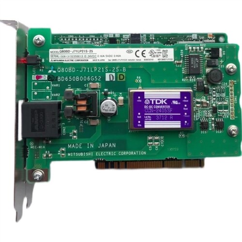【议价】三菱Q80-J71LP21S-25 Q系列PLC PC通讯模块