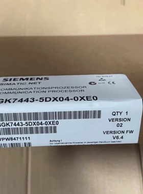 【议价】6GK7443-5DX04-0XE0CPU模块6GK7443-5DX02-0XE0