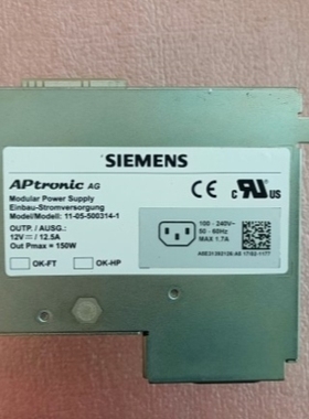 【议价】工控机备件工业电源A5E31392126 IPC627D/827DIPC677D