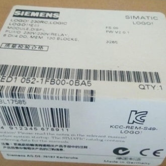 【议价】LOGO!6ED1052-1FB00-0BA5230RCPU逻辑模块6ED10521FB000B